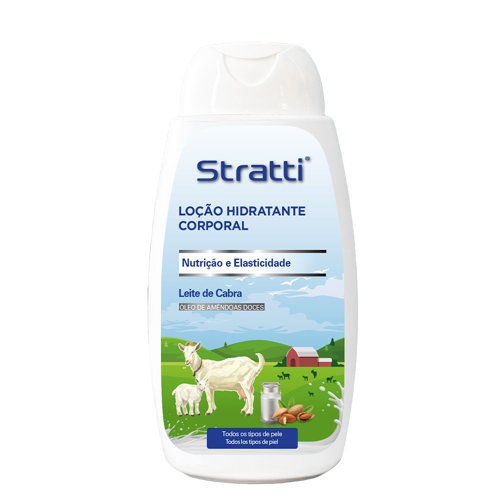 Loción Corporal Stratti Leche de Cabra & Keratina 400ml Loción Corporal Stratti Leche de Cabra & Keratina 400ml